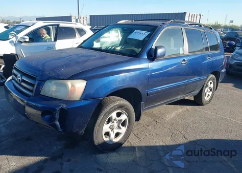 2004 Toyota Highlander from USA, damaged, VIN JTEDD21A140086591